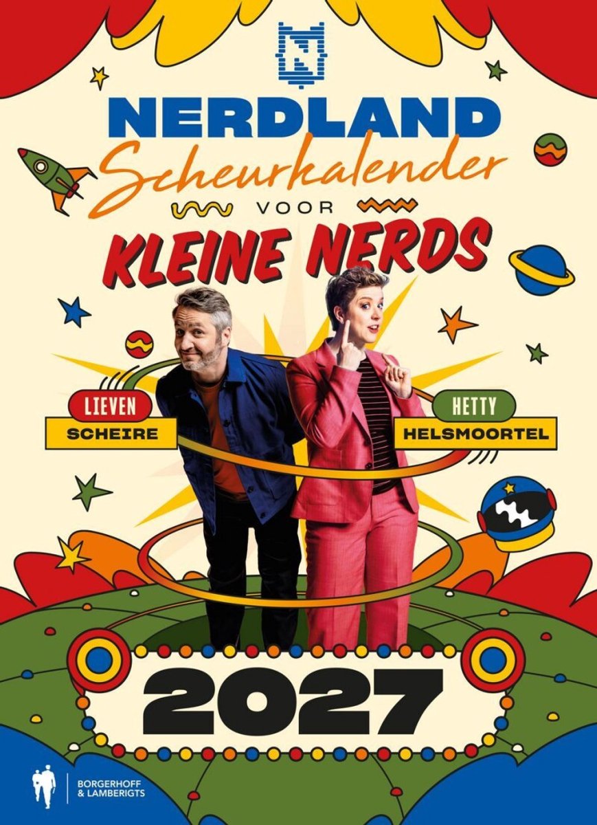 Calendario desprendible pequeños nerds 2027