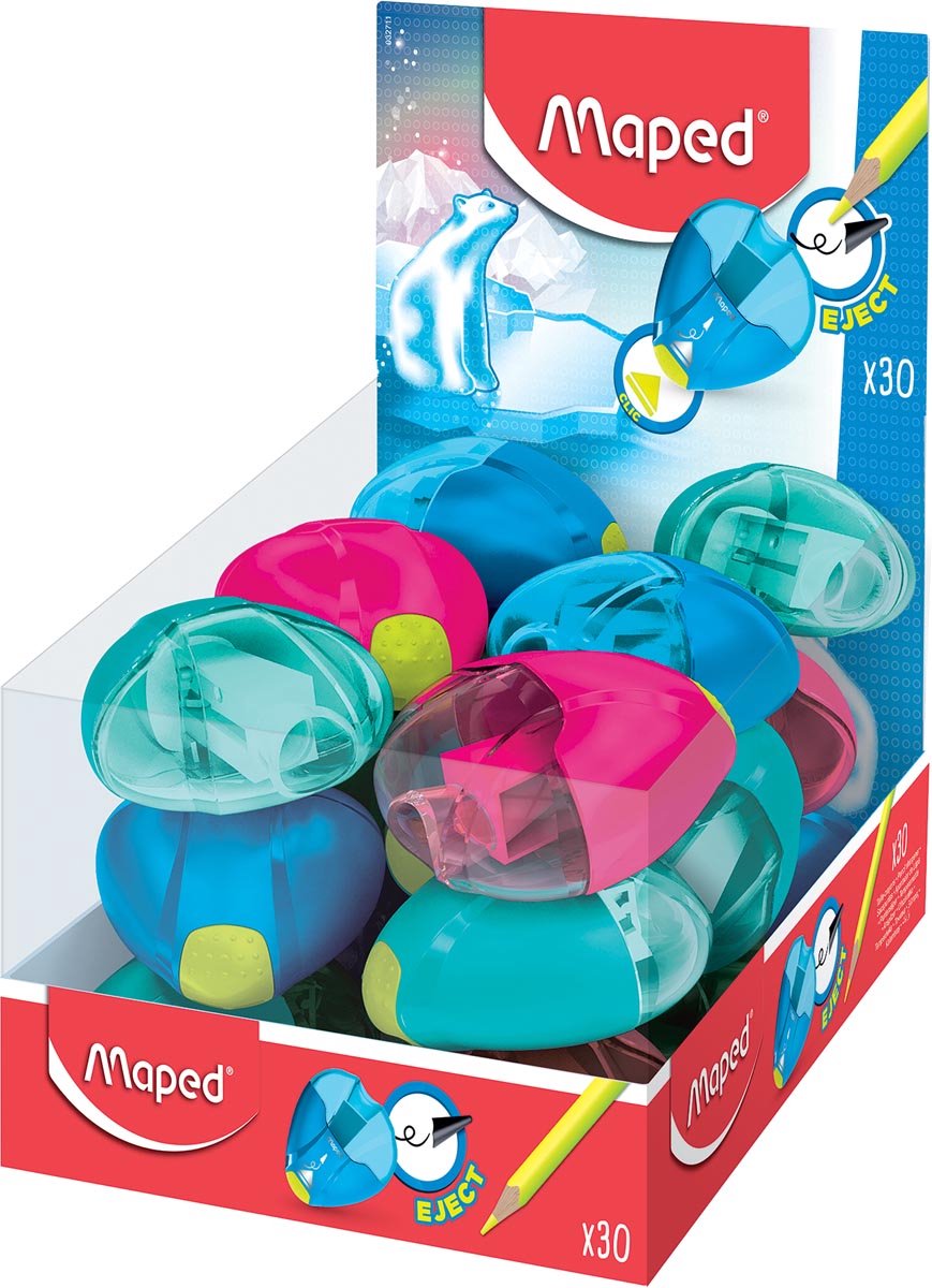 Temperino da ufficio Maped i-gloo eject 1g ass