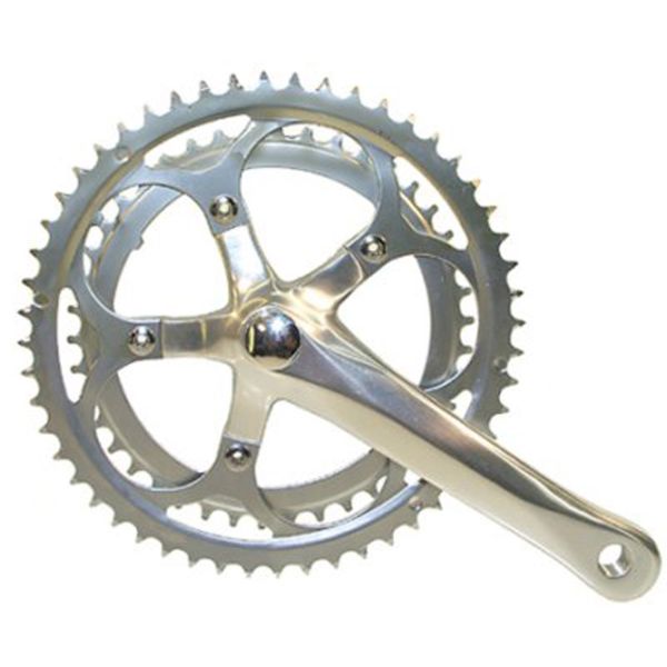 Sunrace Crankkel FCR8183 8 velocidades 53 39t. Aluminio de 170 mm