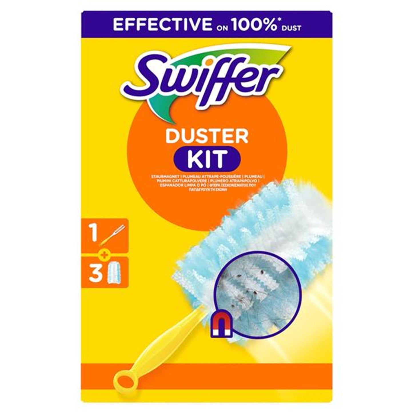 Kit de iniciación plumero Swiffer 3 recambios