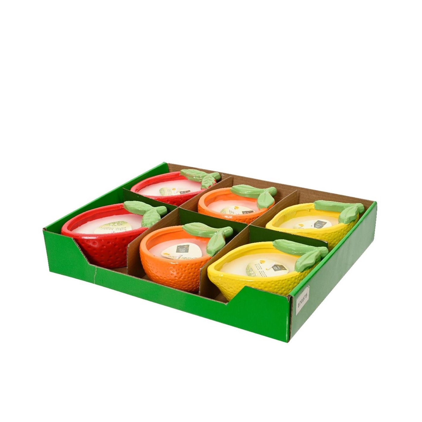 Decoris vela citronela fruta 14x10x5,5cm