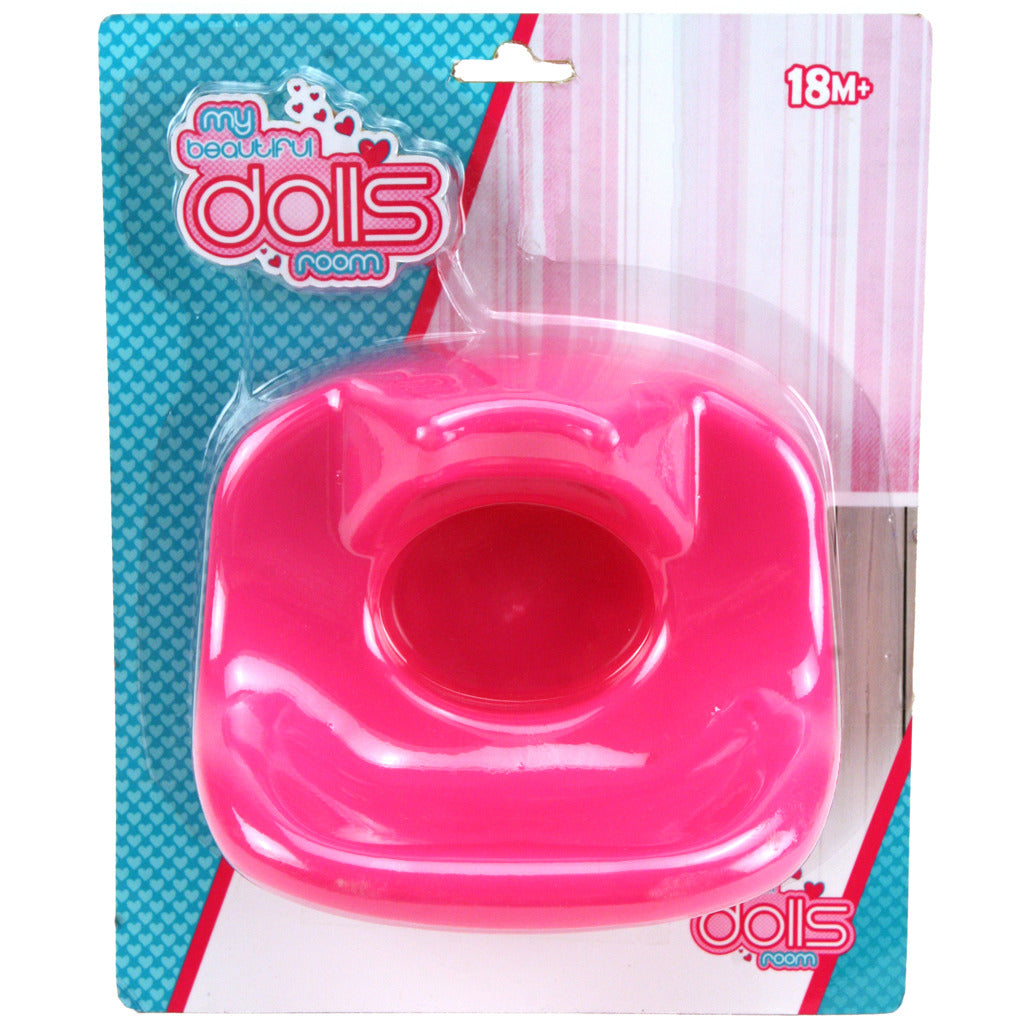 Il barattolo di base della bambola rosa