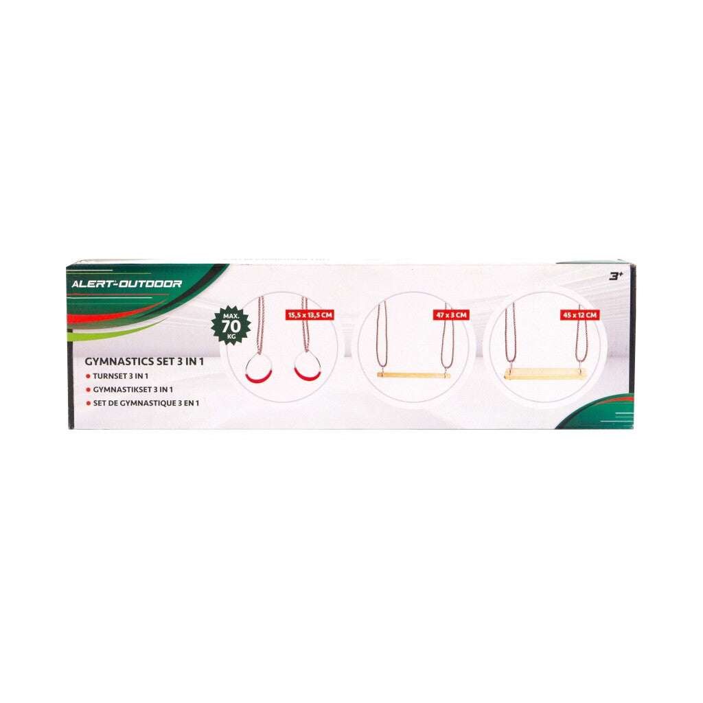 Avviso Alert Outdoor 3In1 Set di ginnastica