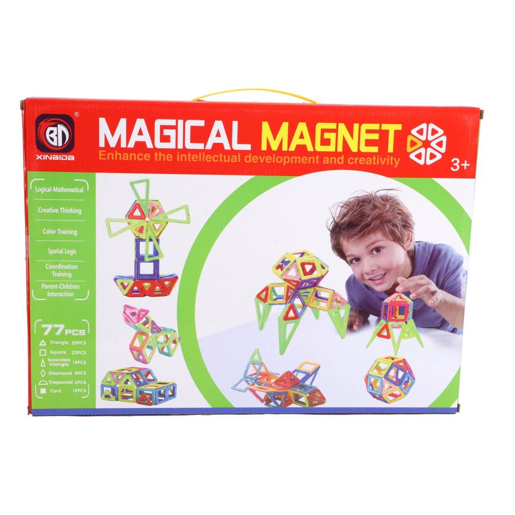 Altre piastrelle magnetiche di marchi formano 77 pezzi