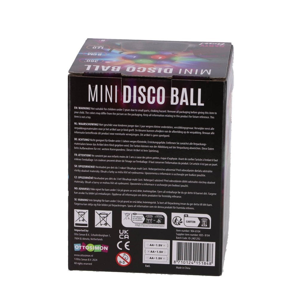 Tempo di festa Disco Ball Mini