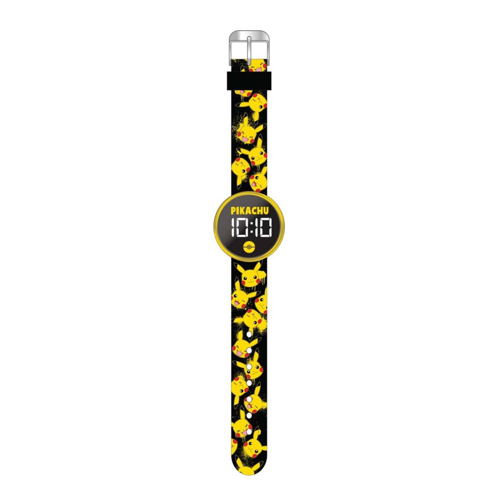 Orologio Pokemon Accutime led rotondo | 3 pezzi