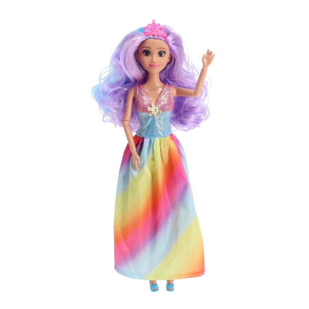 Fleur muñeca princesa arcoiris 2 surtidos | 4 piezas