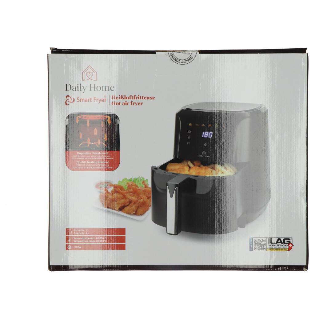 Friggitrice ad aria calda Daily Home da 6 litri