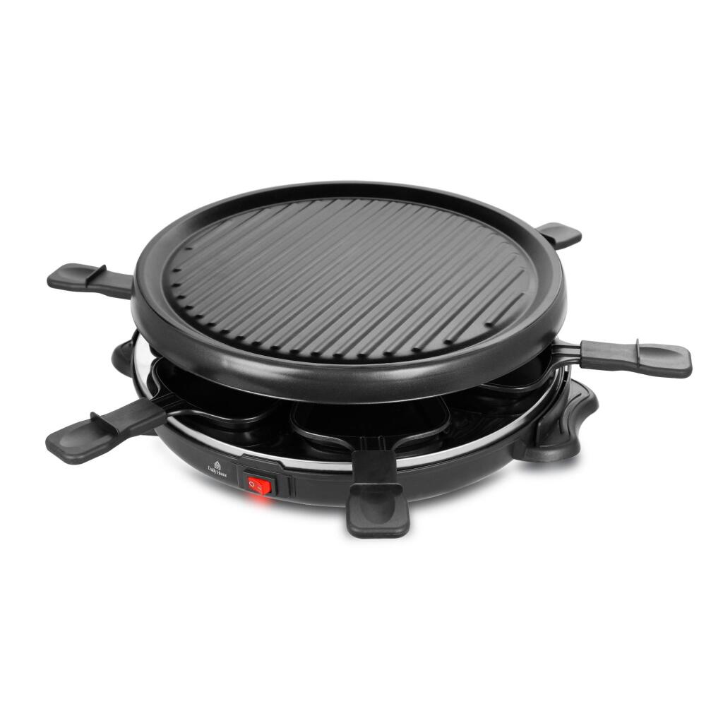 Griglia per raclette domestica giornaliera per 6 persone