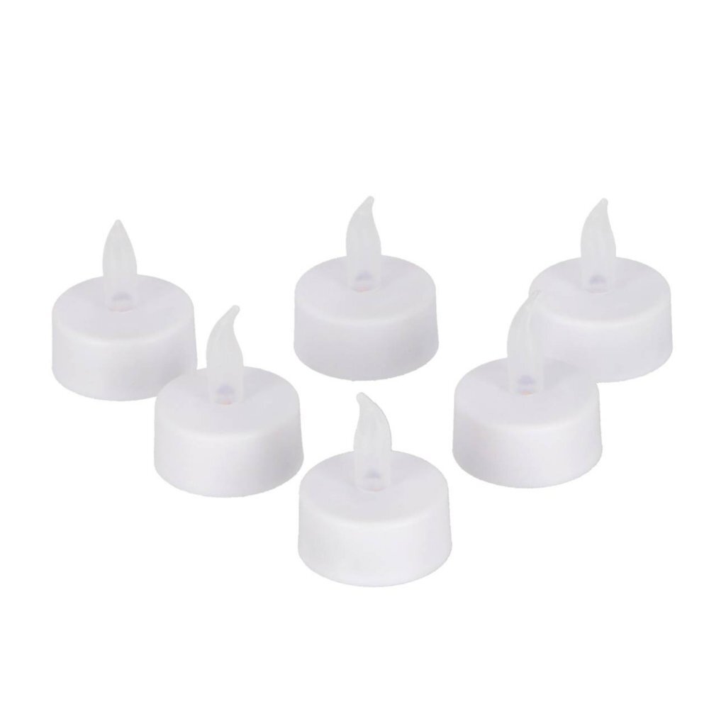 Tealight LED per la casa quotidiana 6 pezzi | 12 pezzi
