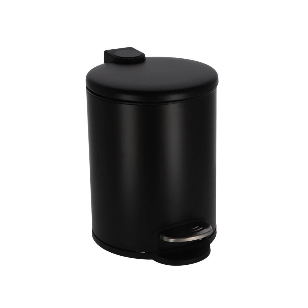Pattumiera a pedale Daily Home 5l nera