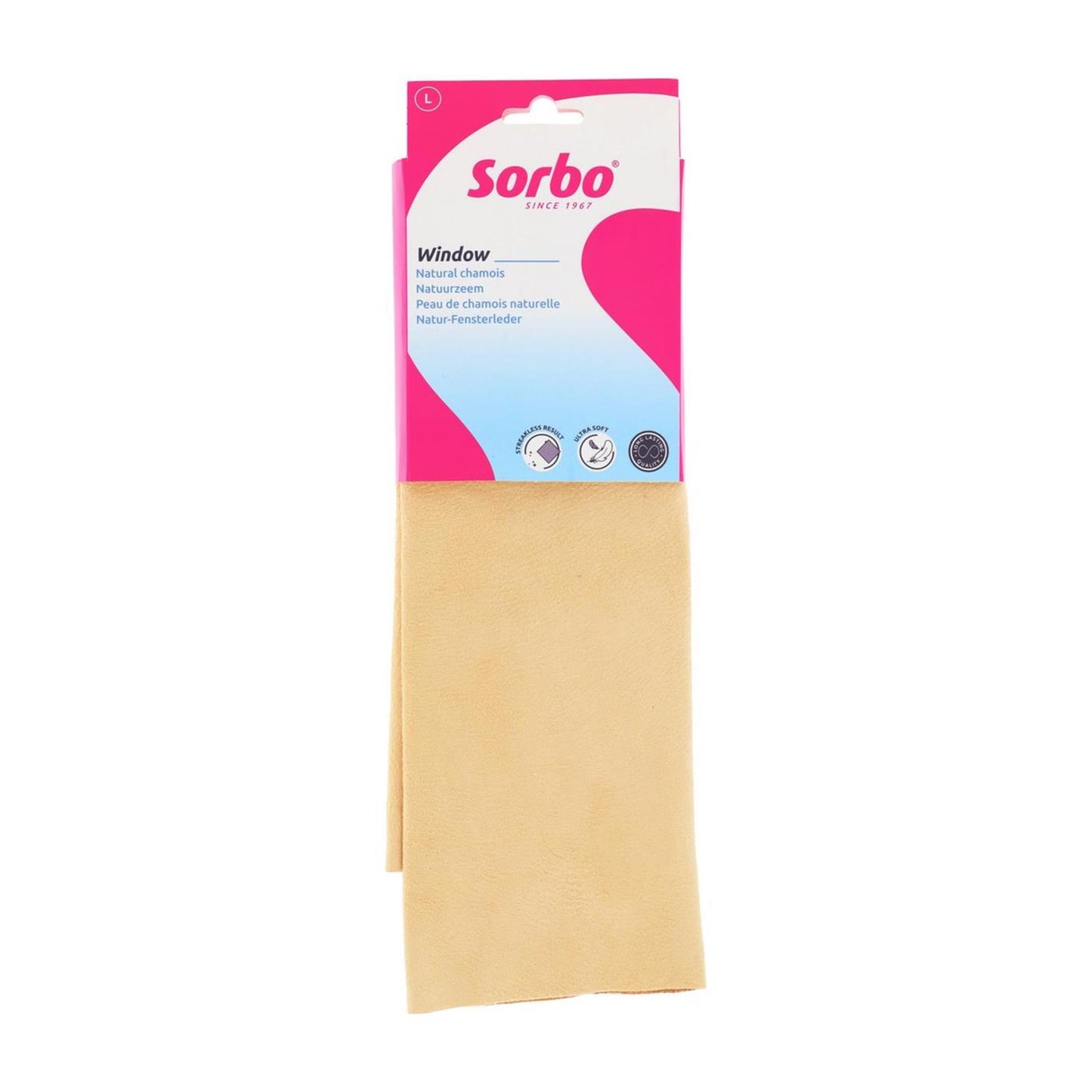 Gamuza Sorbo natural l 35x52cm