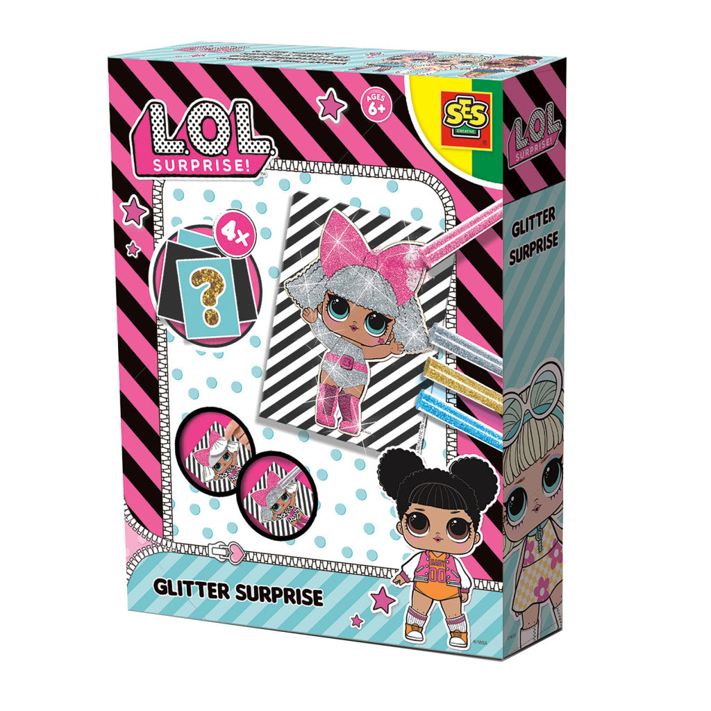SES Creative Ses L.O.l Sorpresa glitter Surprise