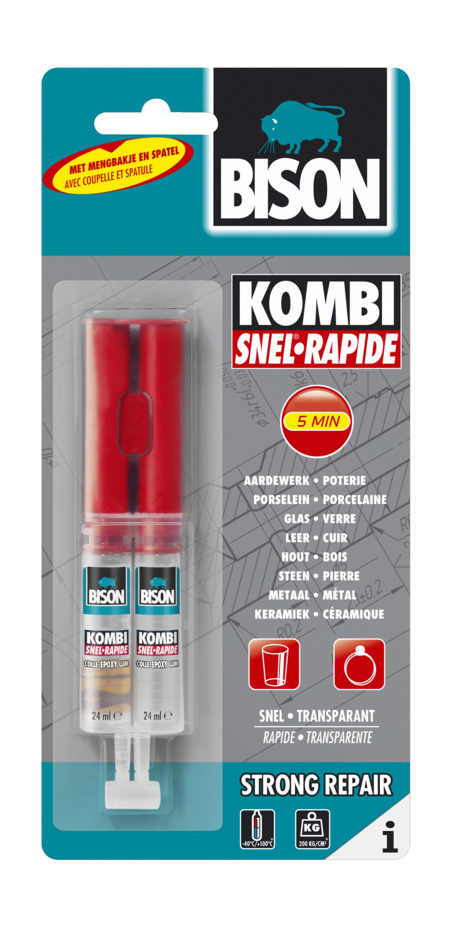 Bison Kombi Quick Double Spray 24 ml