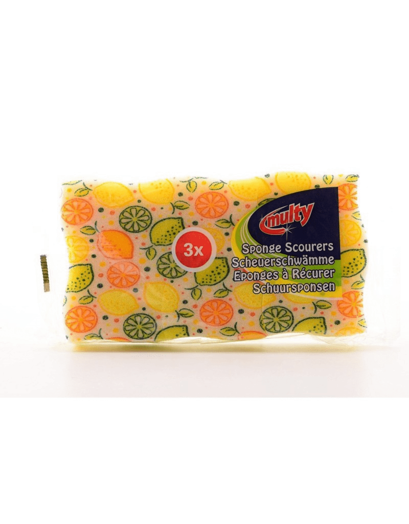 Multy Multy Sandens Sponge Citroen 3 piezas
