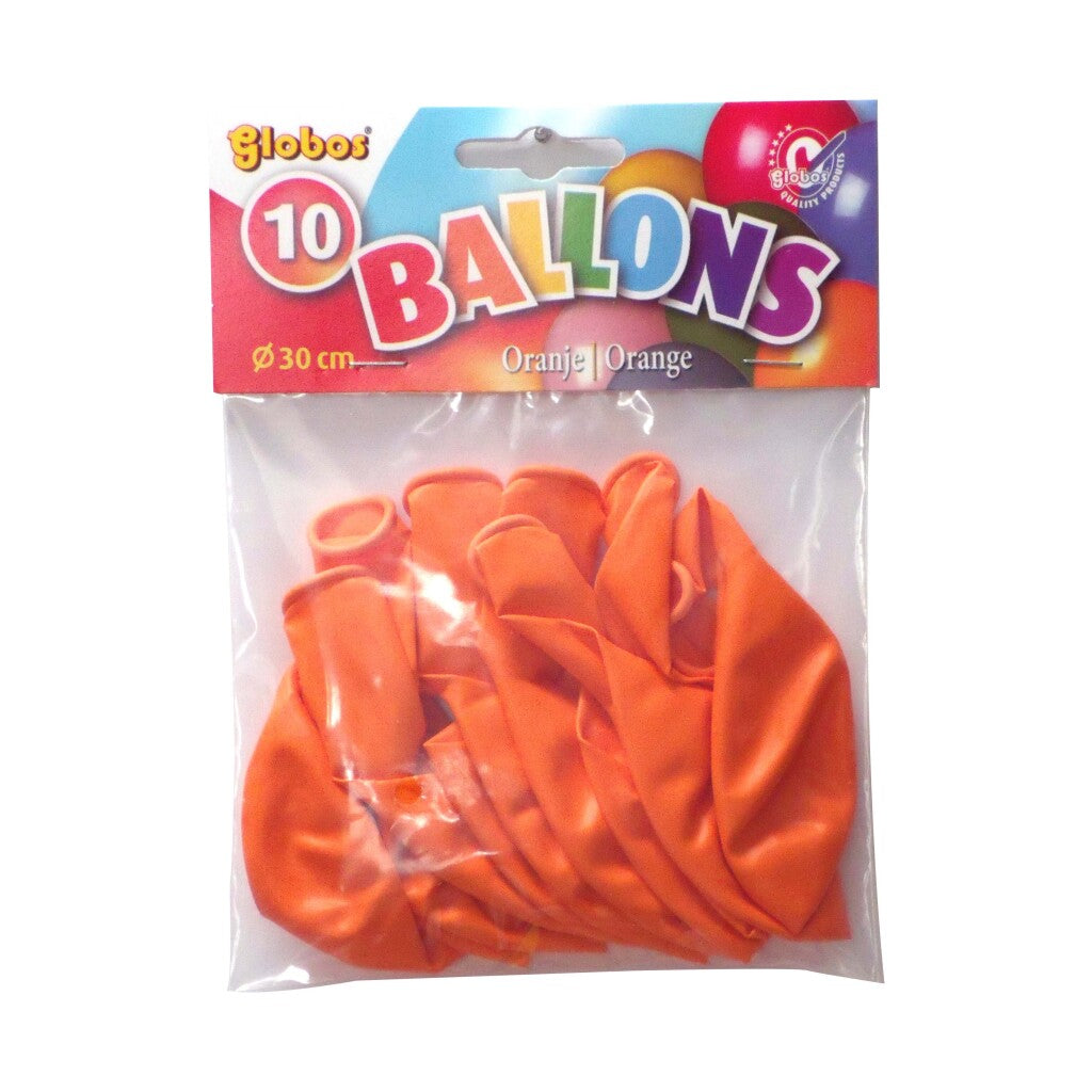 Globos Balloons 10 pezzi Orange