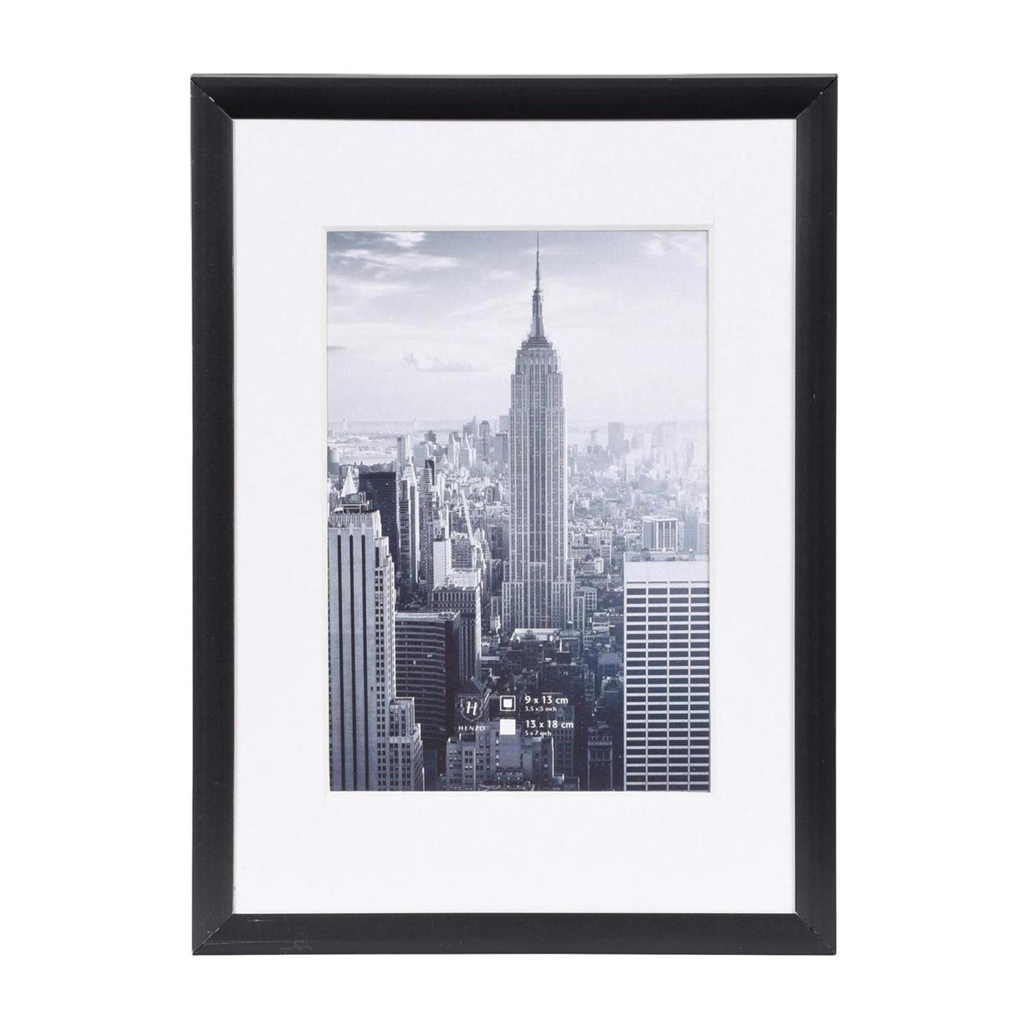Cornice Henzo Manhattan nera 13x18 cm