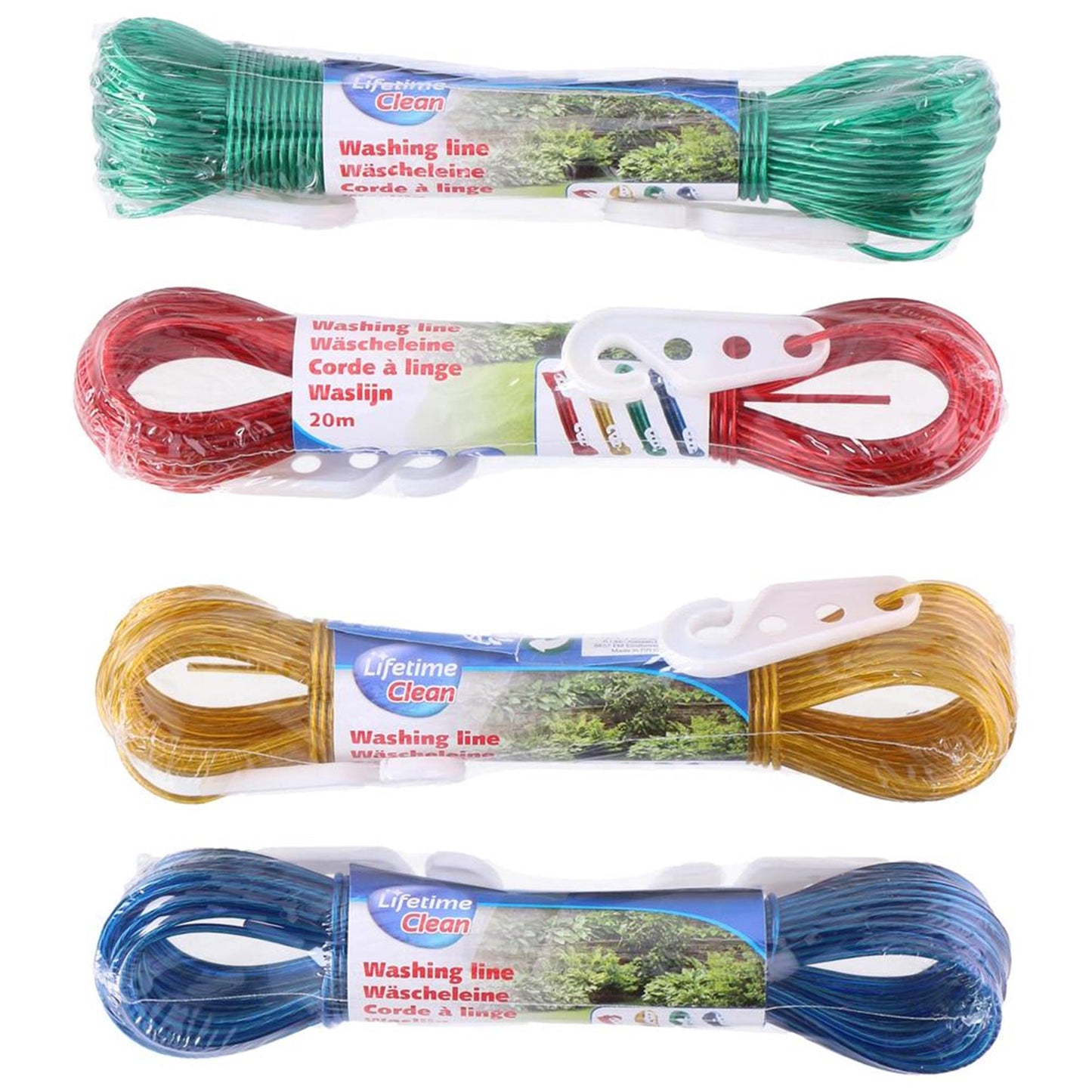 Filo della linea di vestiti pulito a vita 20 metri 4 assorchi