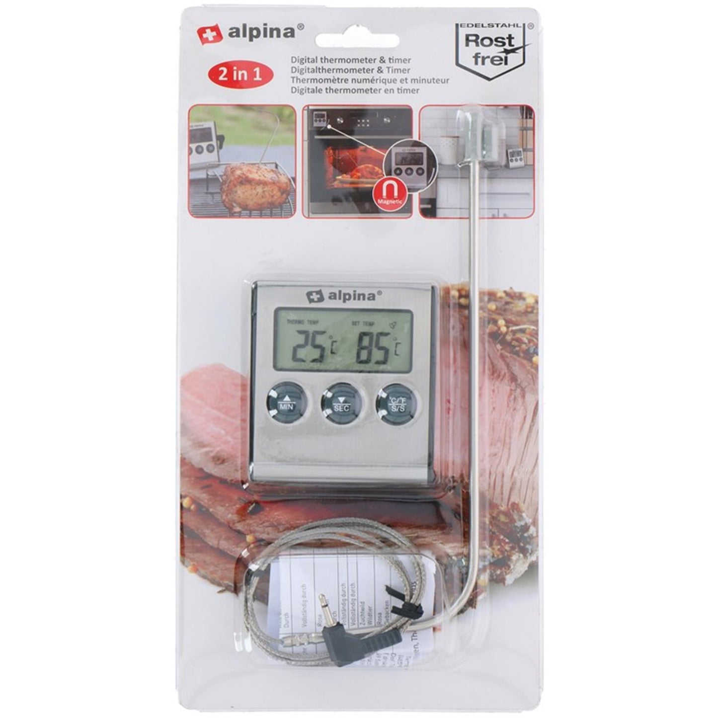 Termometro con timer