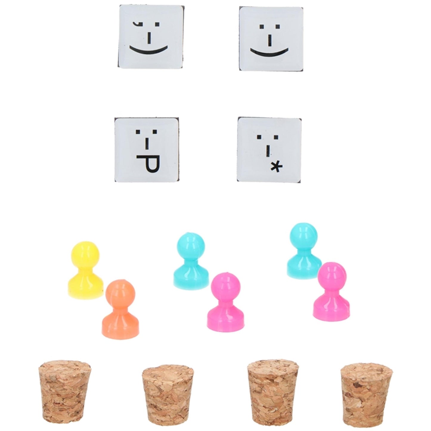 Imanes para notas de por vida en blister.