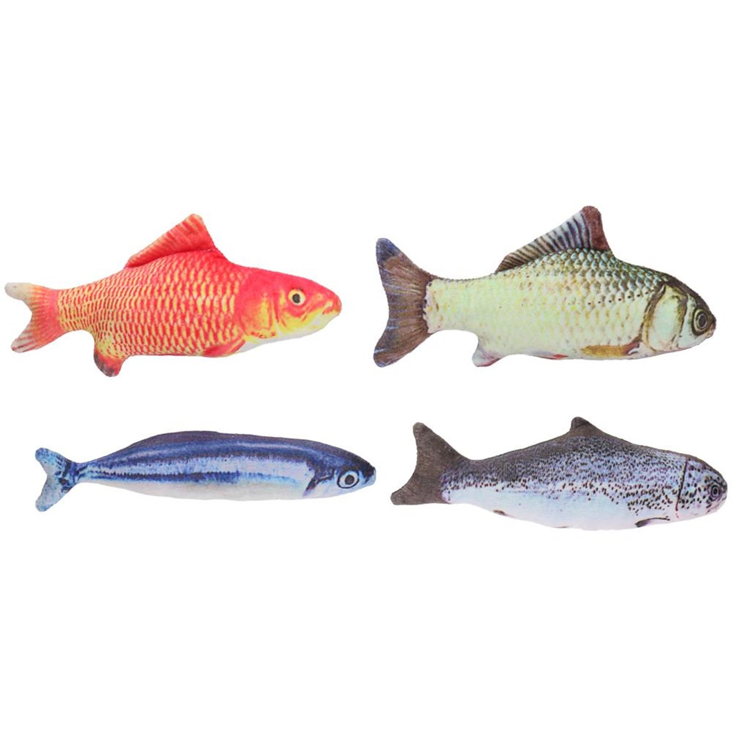 Tessuto per pesci giocattolo per gatti domestici 19 cm