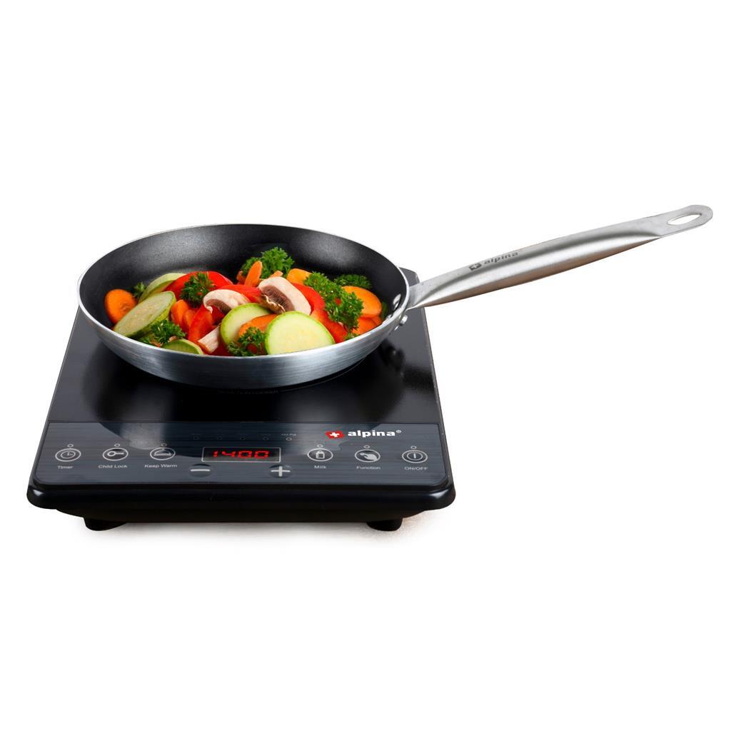 Alpina 1-Burner Inducción HOB 2000W Negro