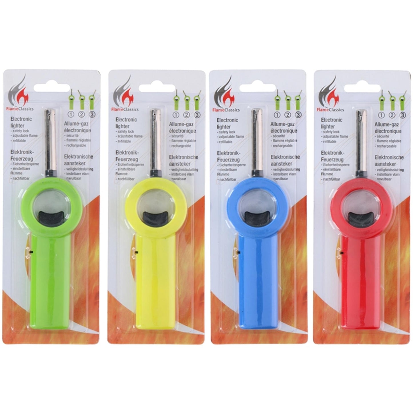 Accendino a gas Flame Classics mini 18x4,9x1,7cm