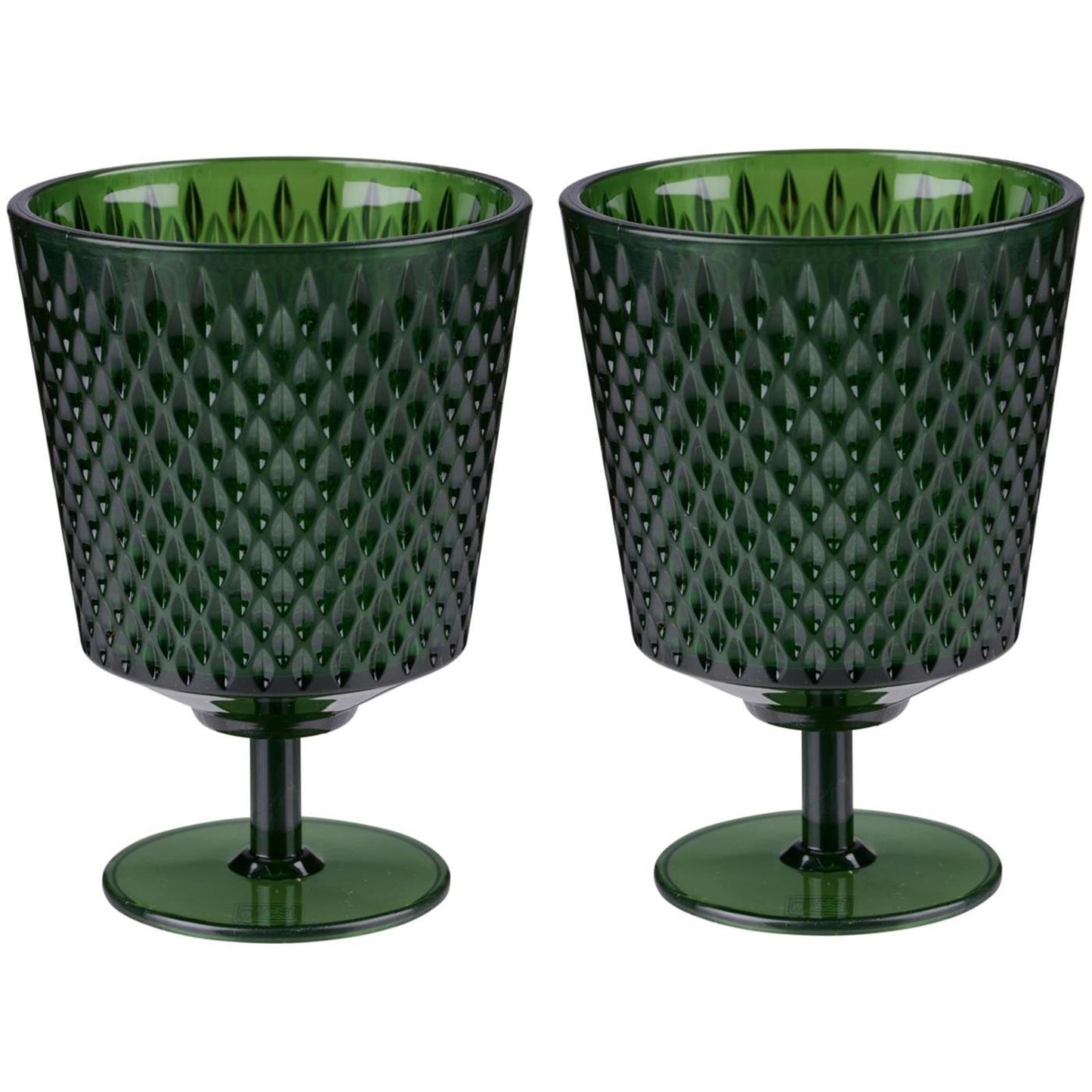 Set bicchieri vino Alpina 2 pezzi 200ml plastica