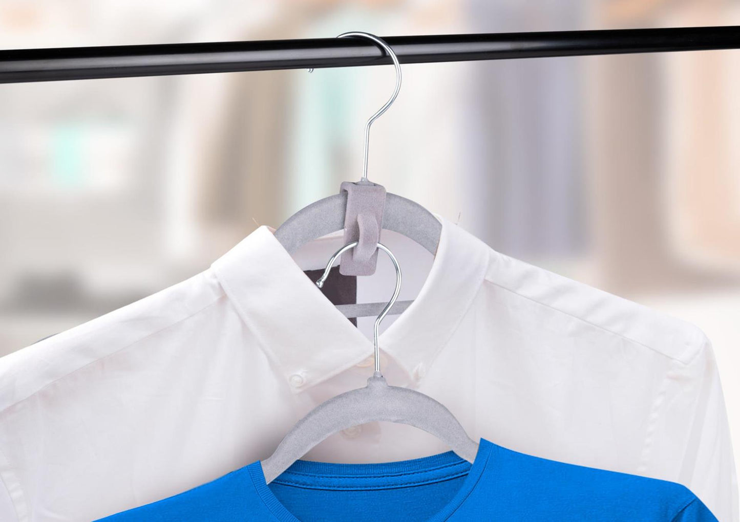 Conector para perchas Alpina 6 piezas