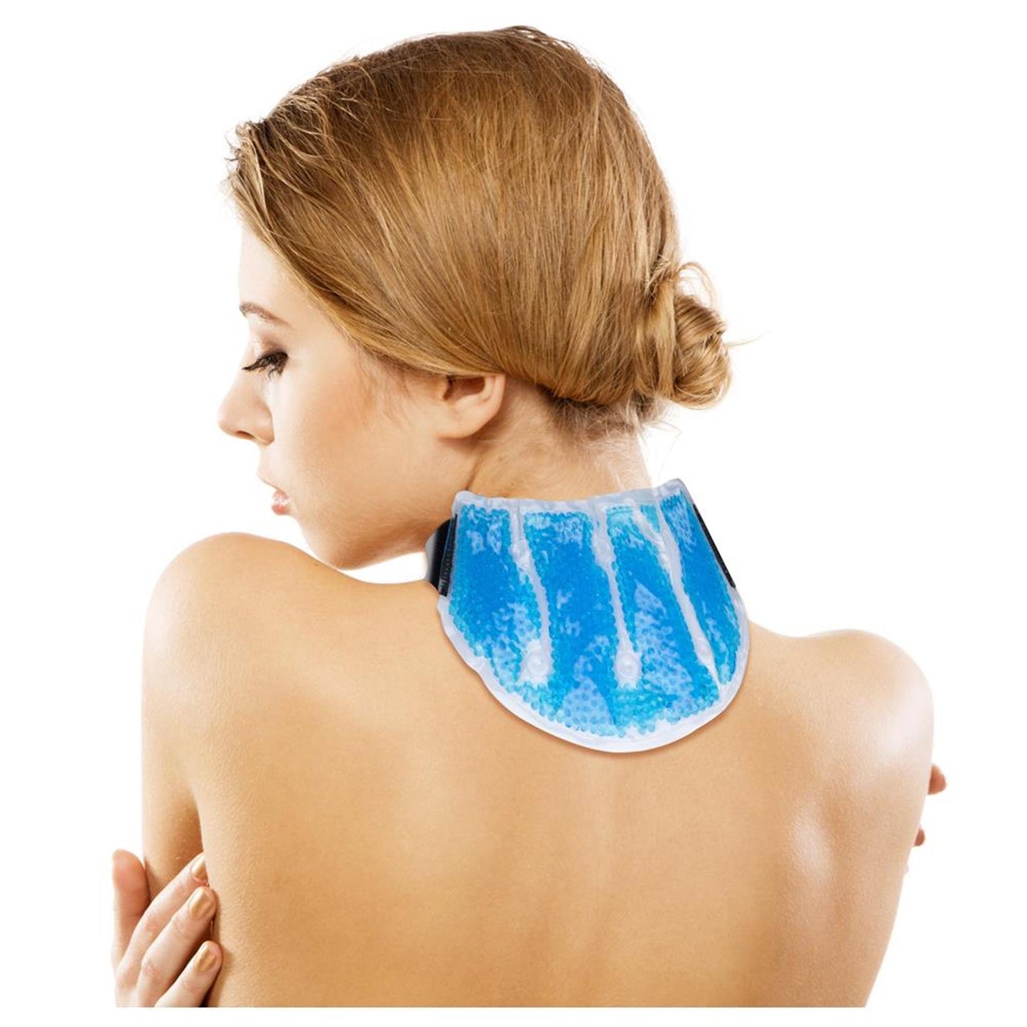 Benda per il collo in gel caldo freddo a vita