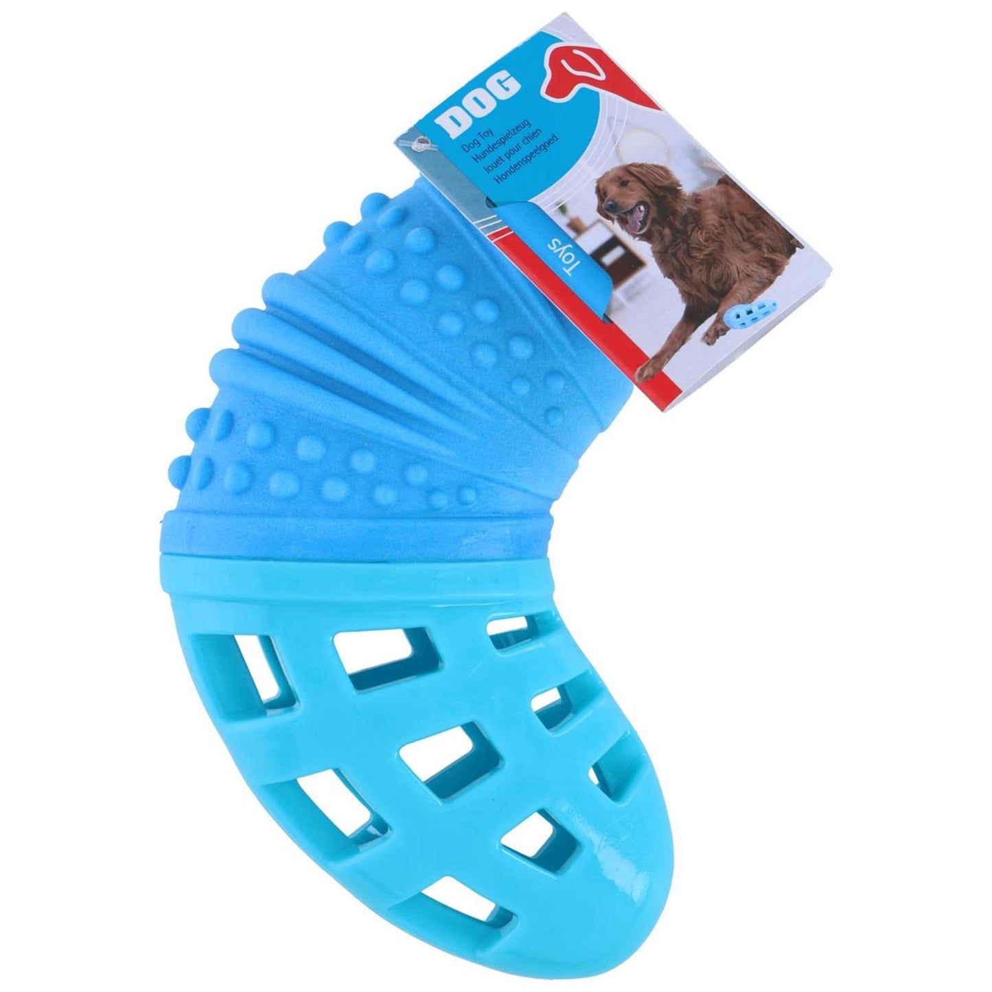 Juguete para perros para tratamiento de mascotas 18x11x5cm azul