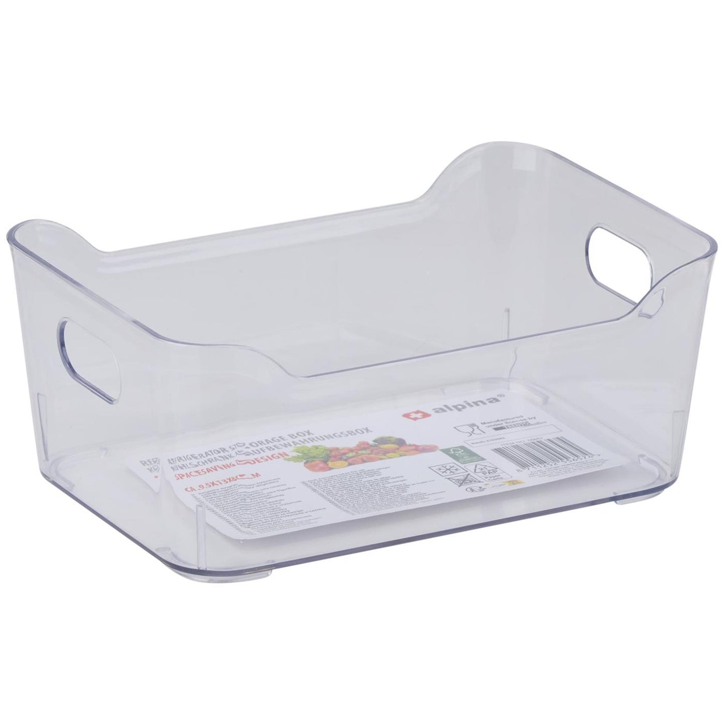 Caja de almacenamiento para frigorífico Alpina 19,5x13,2x8cm