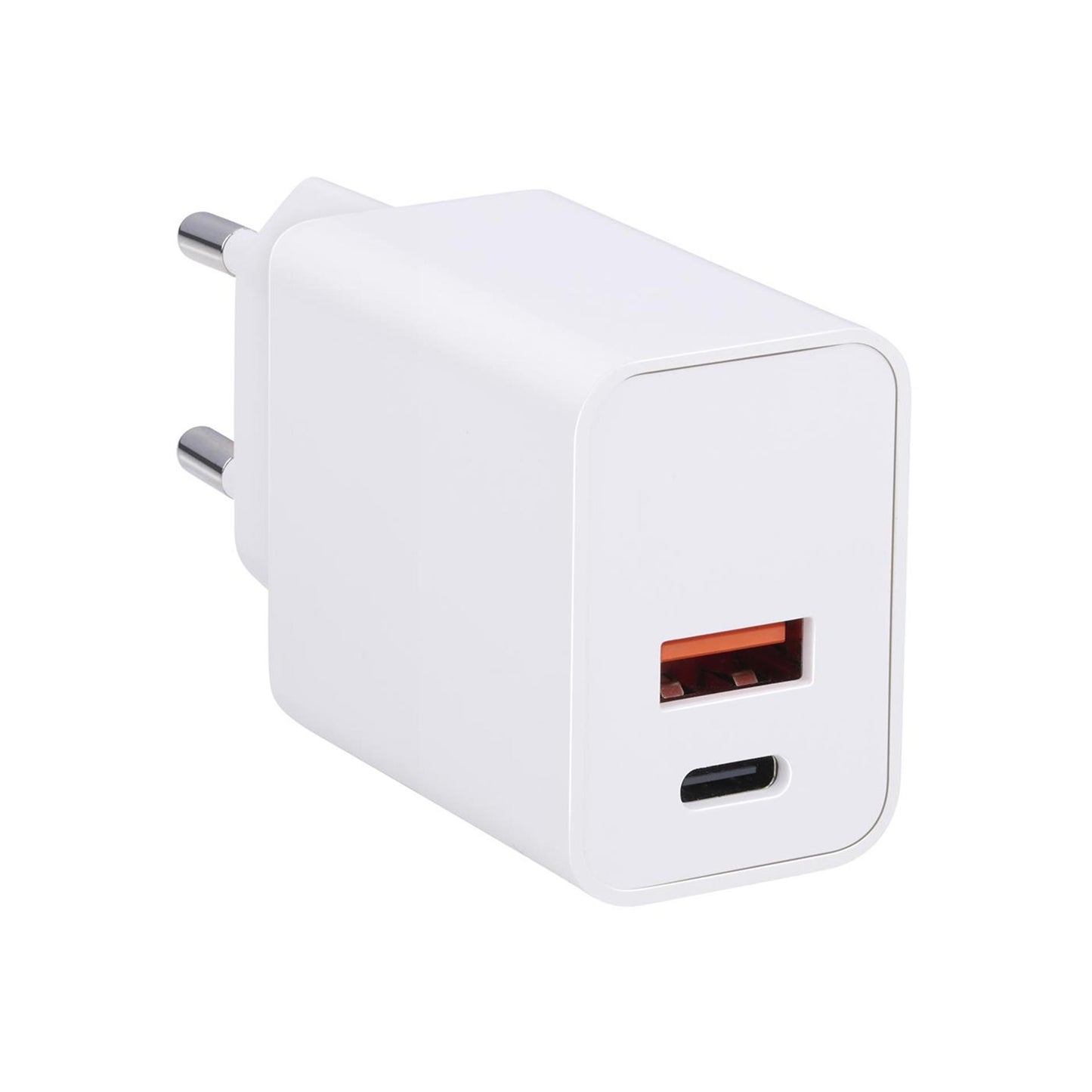 Cargador Grundig USB A+C enchufe 230v