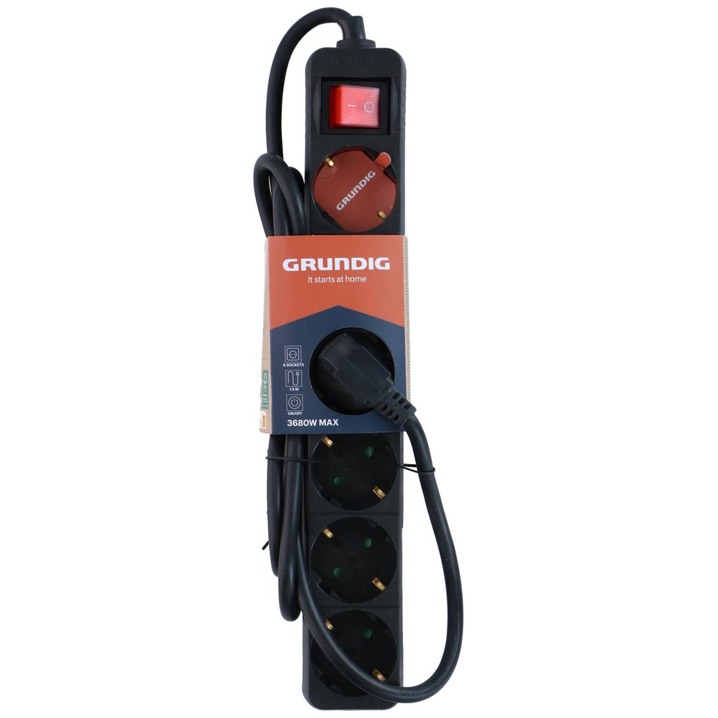 Interruttore presa Grundig a 6 vie