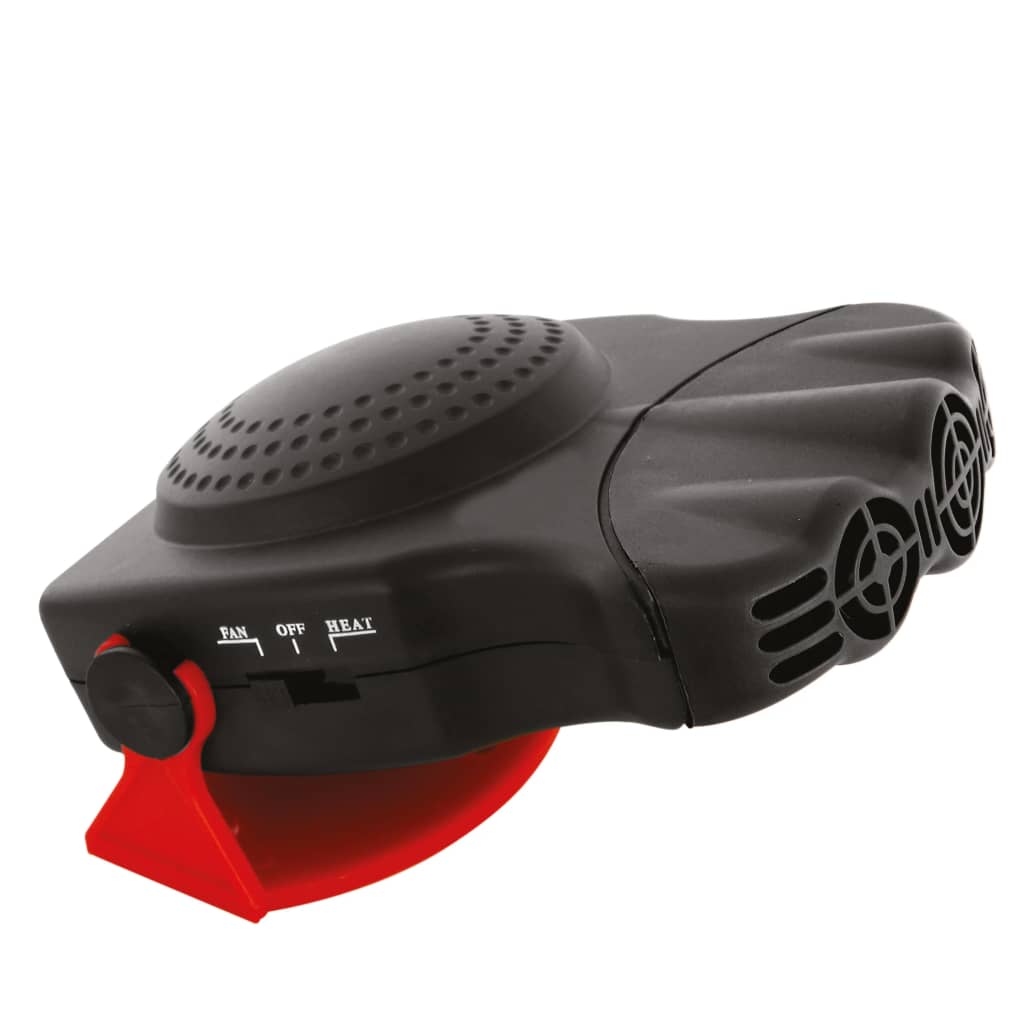 Autoventilator de Carpint 12 voltios 19 cm rojo negro