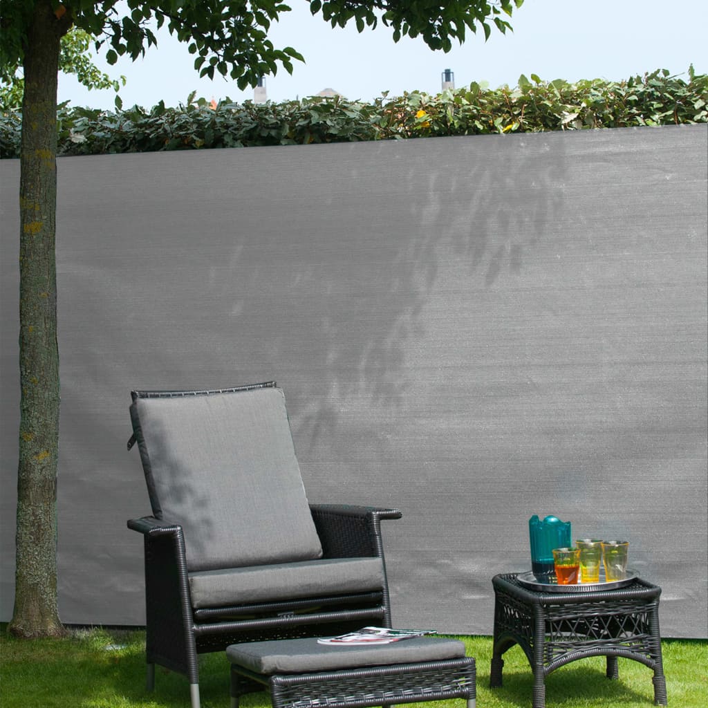 Nature Nature Garden Screen 1x3 M pe Grey