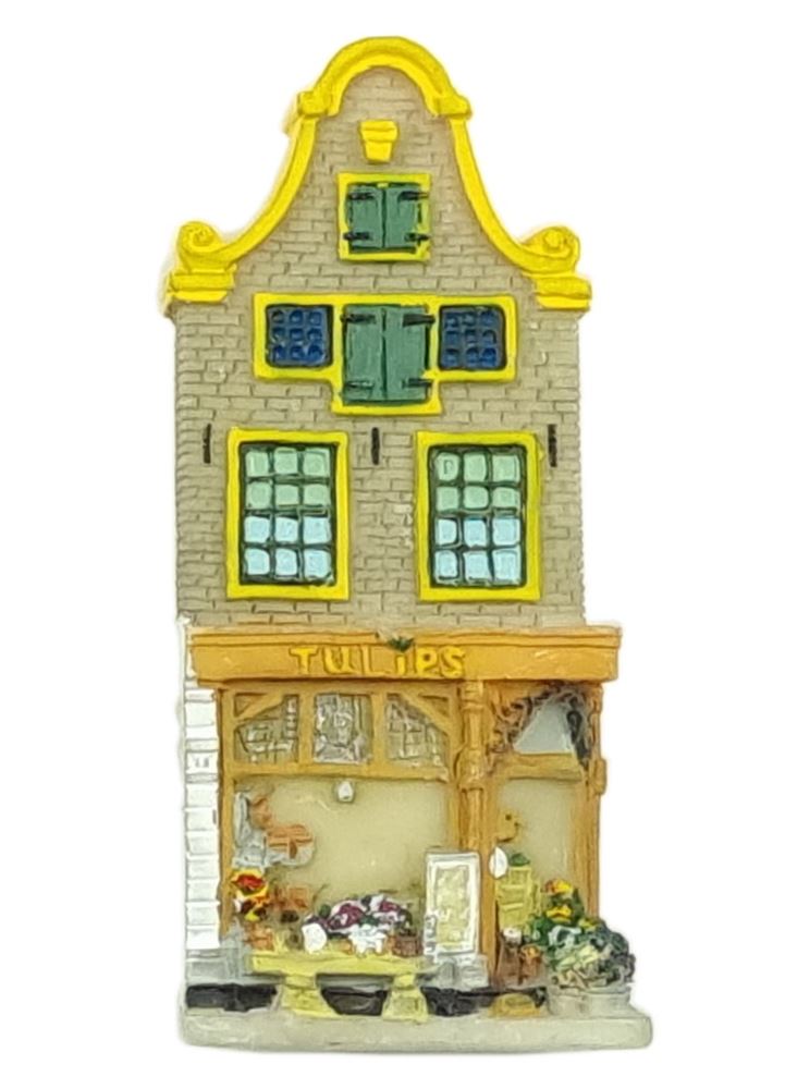 Koelkastmagneet miniatuur tulips. 5,5 c