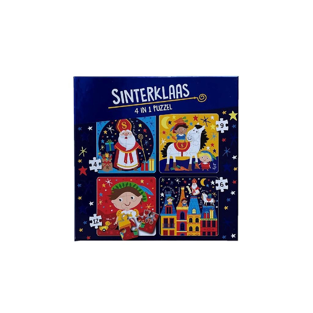4in1 puzzle sinterklaas