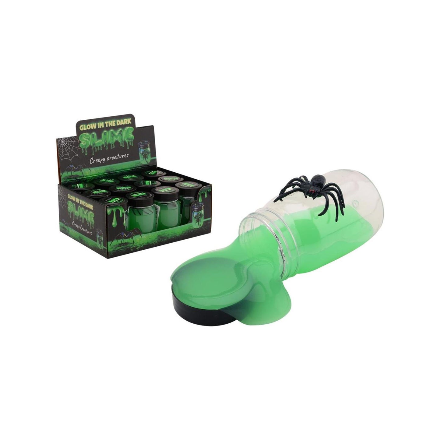 Johntoy slime che si illumina al buio con animali inquietanti