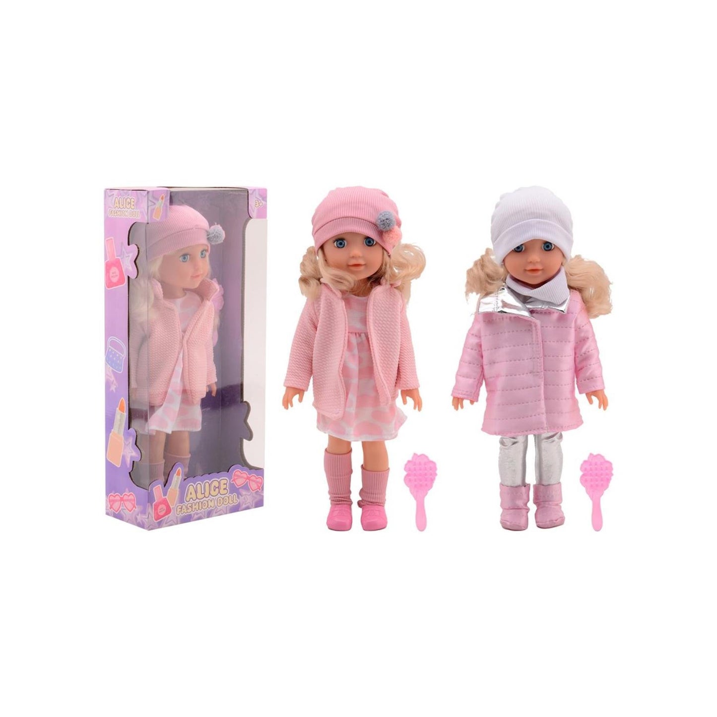 Bambole fashion Johntoy in scatola, 2 assortite
