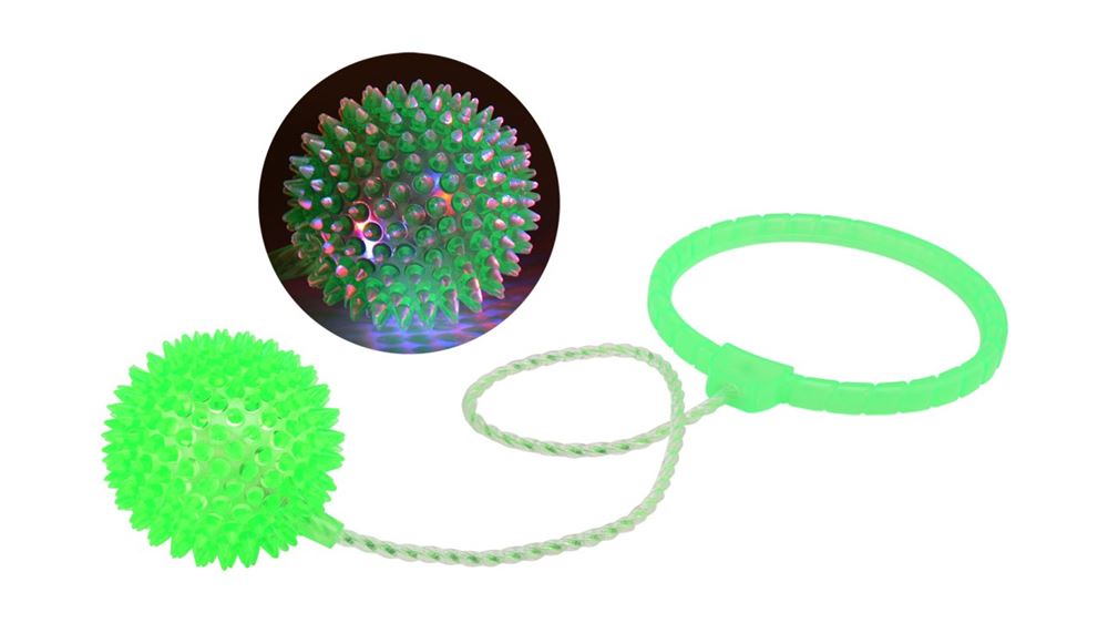 Johntoy Single -Spring Ball with Light