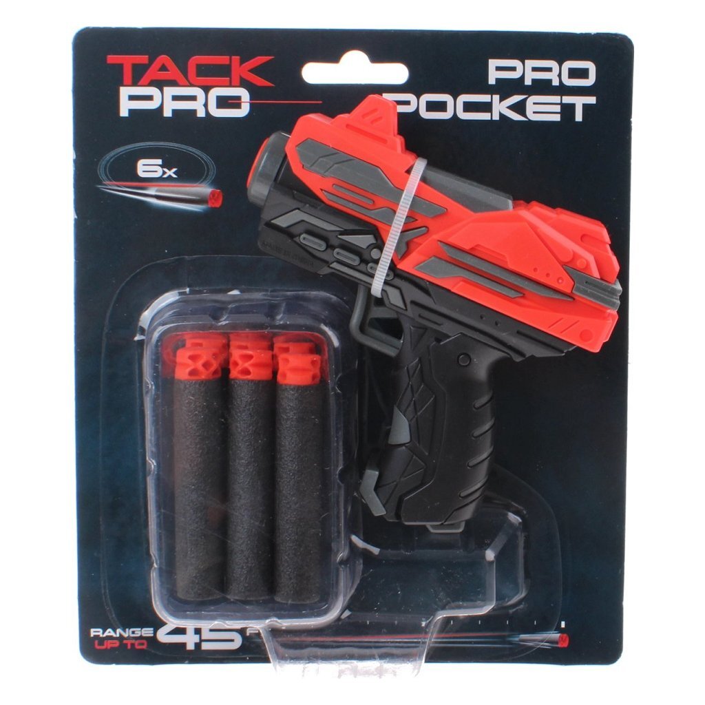Tack Tack Pro Tack Pocket Blaster con 6 dardos