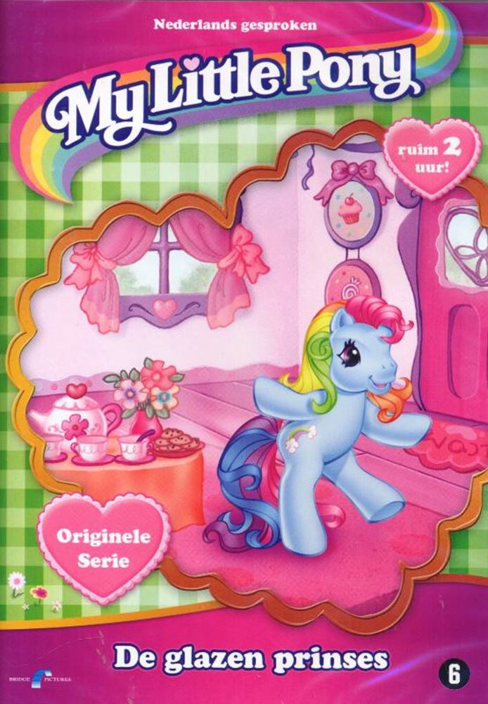 Dvd my little pony. de glazen prinses 6+