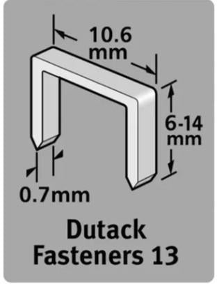Punti Dutack 13 10mm 1000 per 815