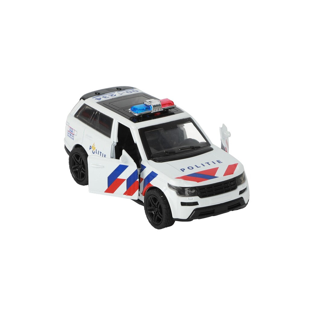 112 POLIZIONE PULL-Back SUV 1:36 + Luce e suono