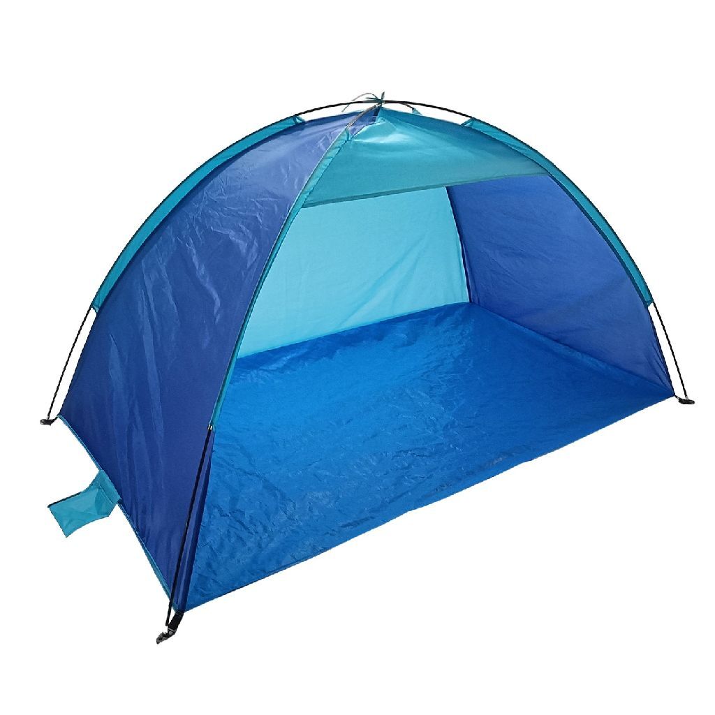 Tenda da spiaggia estiva 190x100x100 cm blu