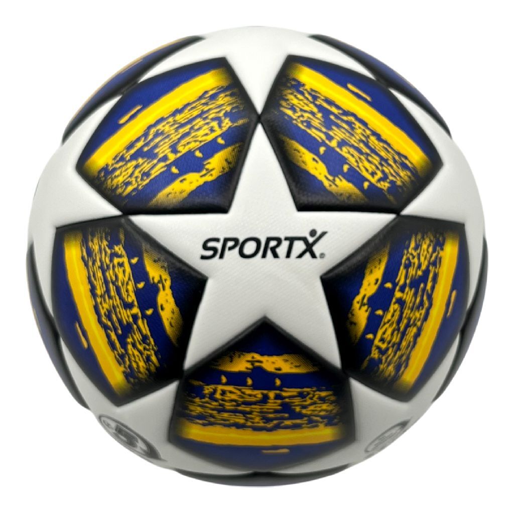 Sportx Football Premium 400-430 g Blanco Azul amarillo