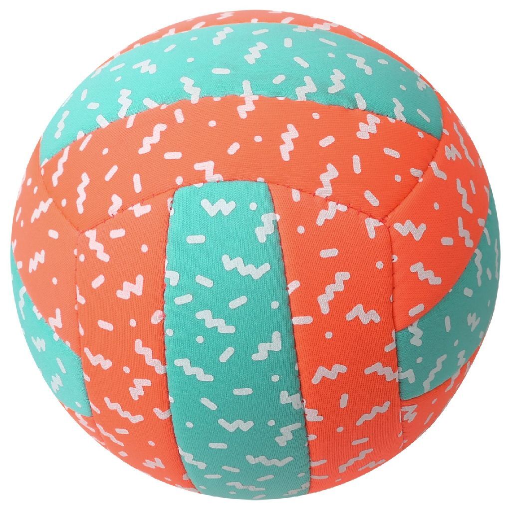 Otras marcas voleibol neopreno 21 cm rojo menta