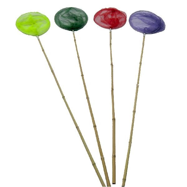 Miscelánea red de aterrizaje de bambú 110 cm diferentes colores