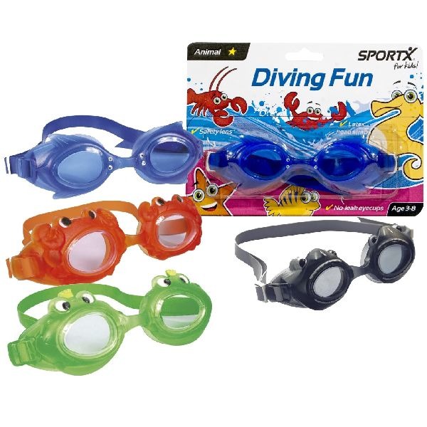 Sportx Sportx Gafas de cloro Animal 3-8 años